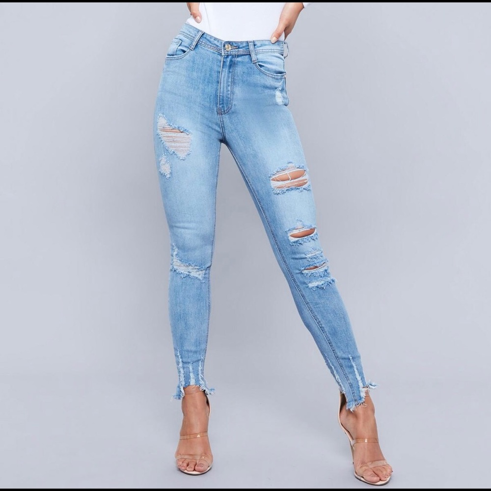 BRAND NEW Missguided High Waisted Skinny Jeans